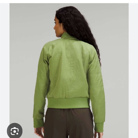 Lululemon Reversible Nonstop Bomber jacket NEW W Tags size 8 - Picture 3 of 8